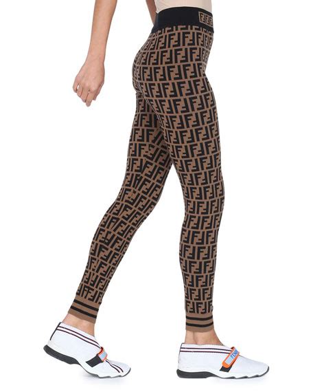 fendi f logo leggings|Fendi leggings women.